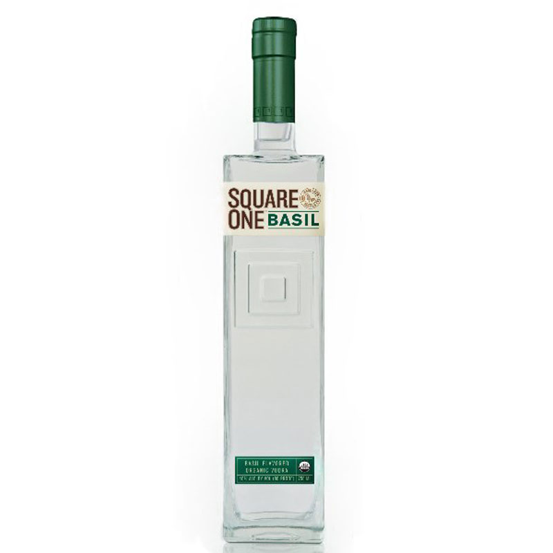 SQUARE ONE BASIL VODKA 40% CALIF USA