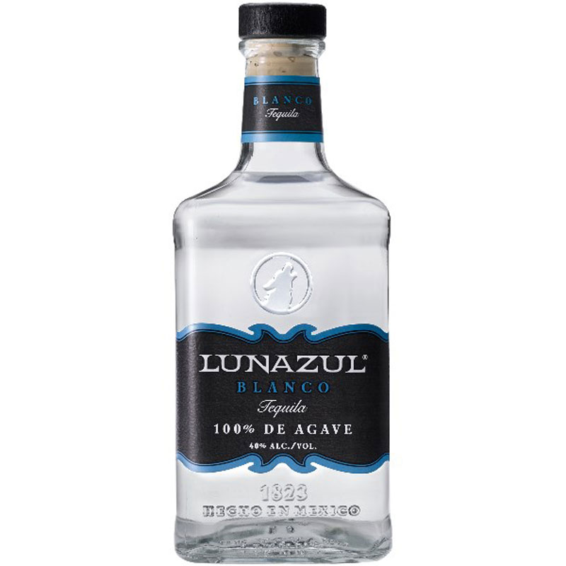 LUNAZUL TEQUILA BLANCO 40% 70CL