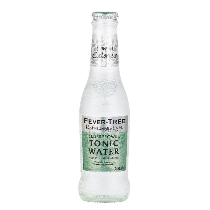 FEVER TREE ELDERFLOWER TONIC LIGHT 24x200ML