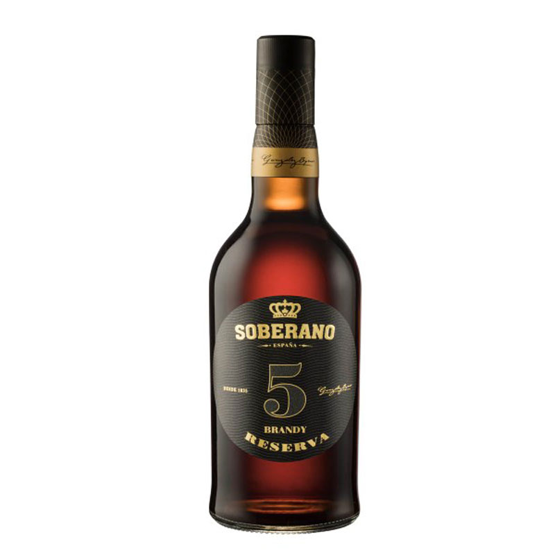 SOBERANO 5YO 36% SPANISH BRANDY 70cl