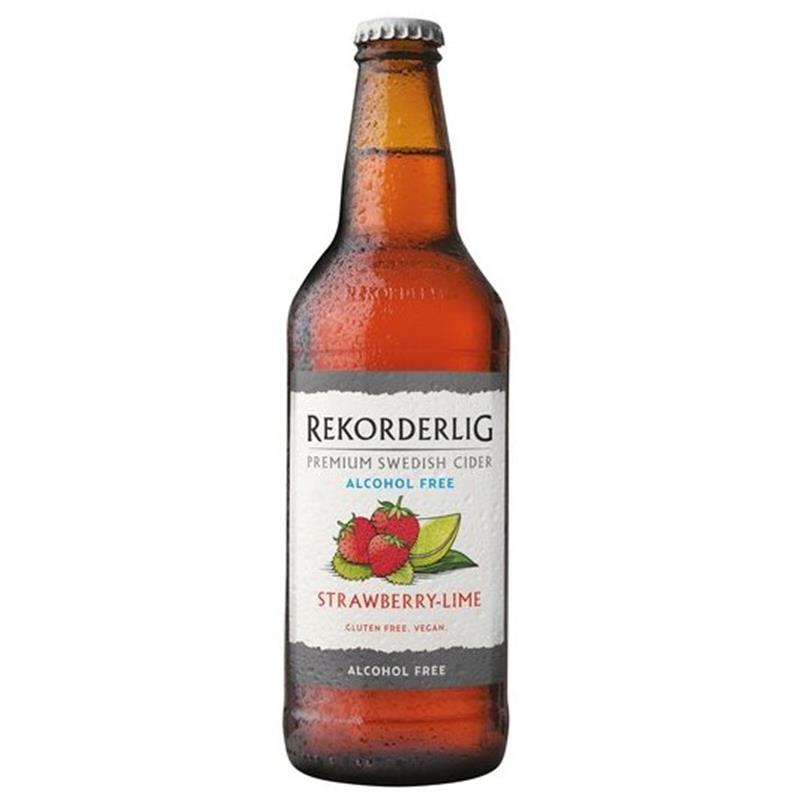 REKORDERLIG STRAW & LIME 15 x 500ML NON ALCOHOLIC