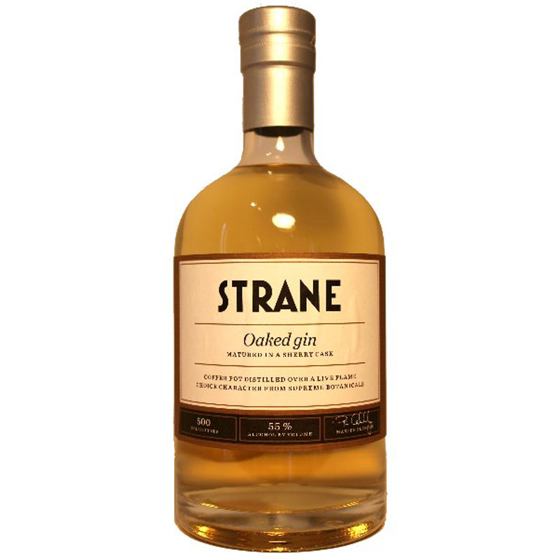 STRANE OAKED GIN 55% 50CL
