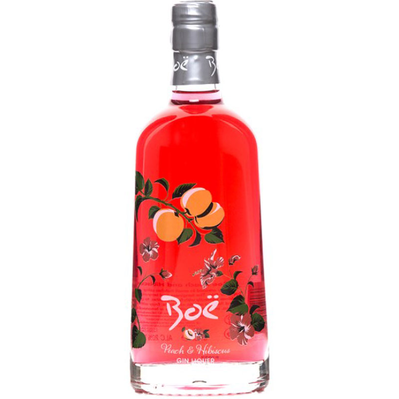 BOE PEACH & HIBISCUS GIN LIQUEUR 20% 50CL