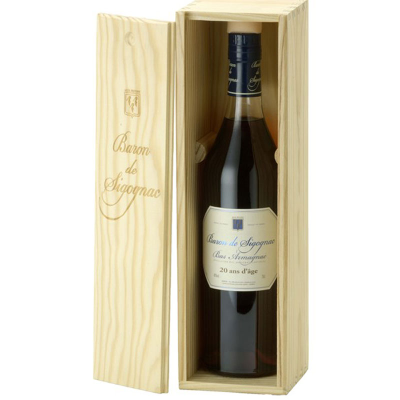 BARON DE SIGOGNAC 20YR ARMAGNAC 40% 70CL