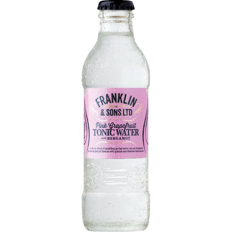 FRANKLIN & SONS PINK GRAPEFRUIT & BERGAMOT 24 x 200ML