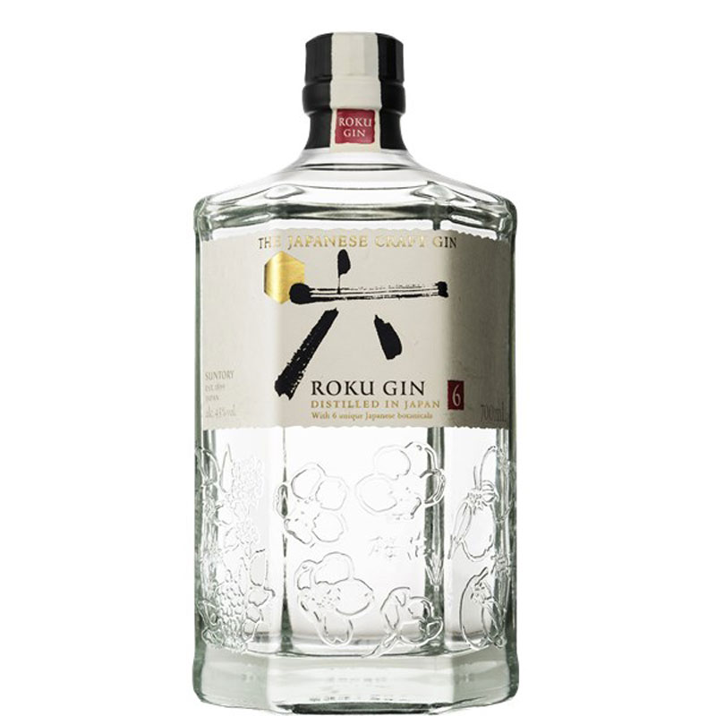 SUNTORY ROKU GIN 43% 70CL
