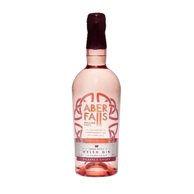 ABER RHUBARB & GINGER GIN 41.3% 70CL