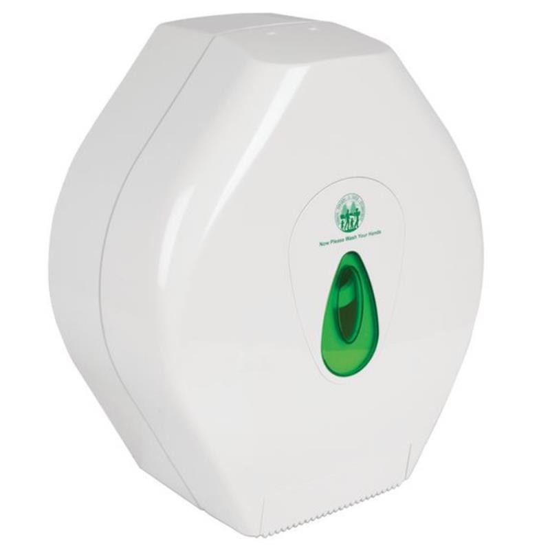 WALL MOUNTED MINI JUMBO TOILET ROLL DISPENSER