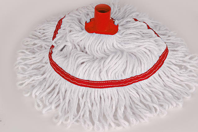 MOP HEAD RED HYGIEMIX