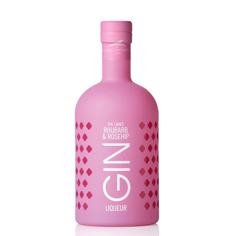 THE LAKES RHUBARB AND ROSEHIP GIN 25% 70CL