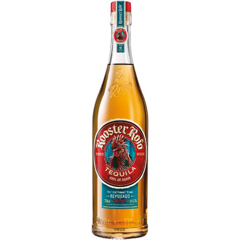 ROOSTER ROJO REPOSADO TEQUILA 38% 70CL