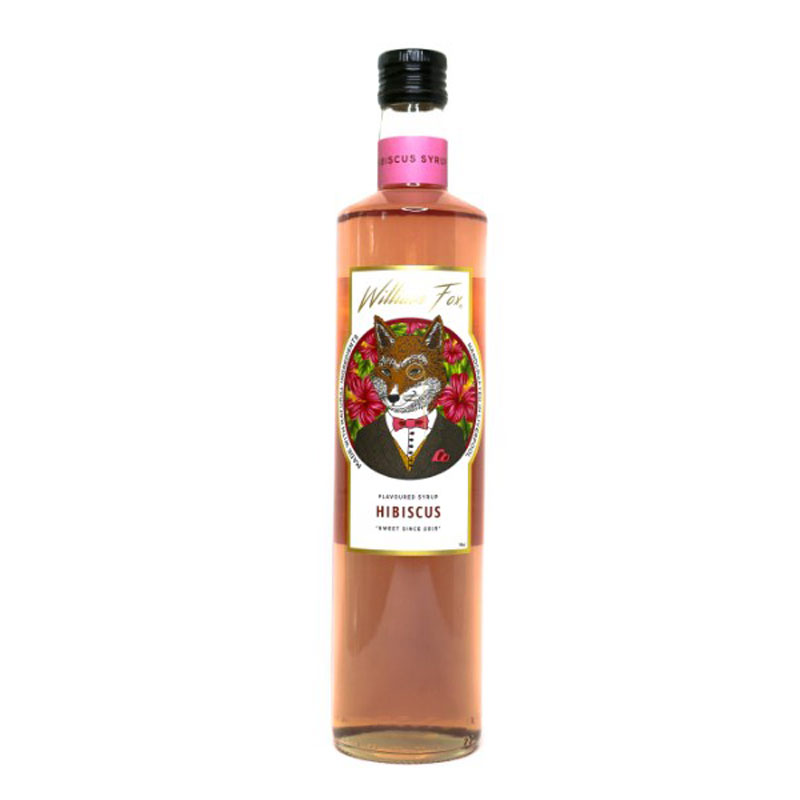 WILLIAM FOX HIBISCUS SYRUP 75CL