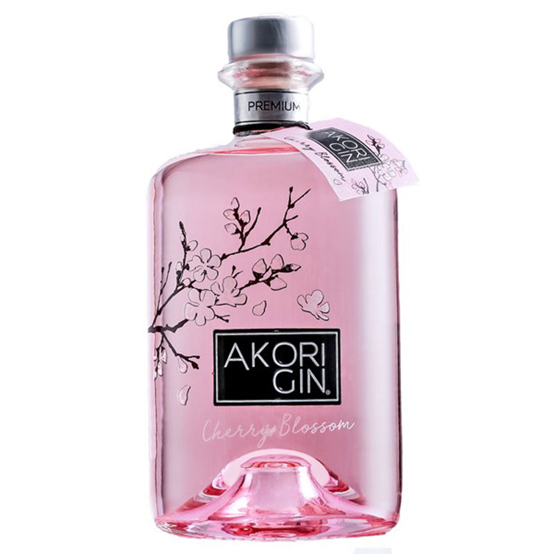 AKORI CHERRY BLOSSOM GIN 40% 70CL