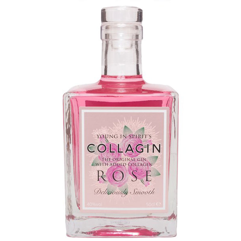 COLLAGIN PINK ROSE GIN 40% 50CL