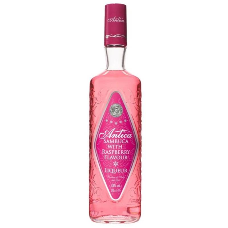 ANTICA RASPBERRY FLAVOURED SAMBUCA 38% 70CL