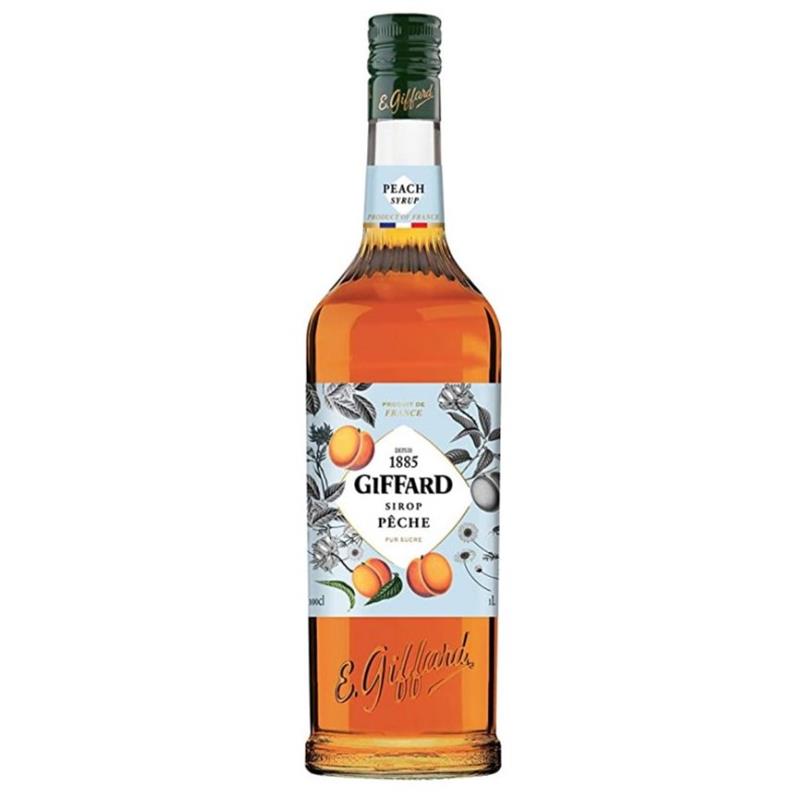 GIFFARD PEACH SYRUP LTR