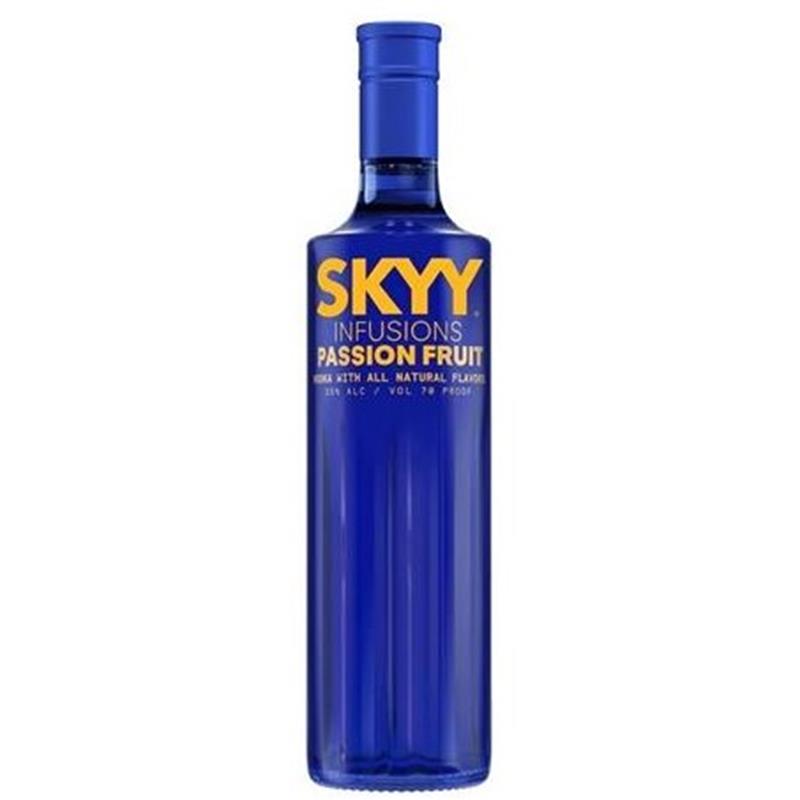 SKYY INFUSIONS PASSION FRUIT VODKA 37.5% 70CL