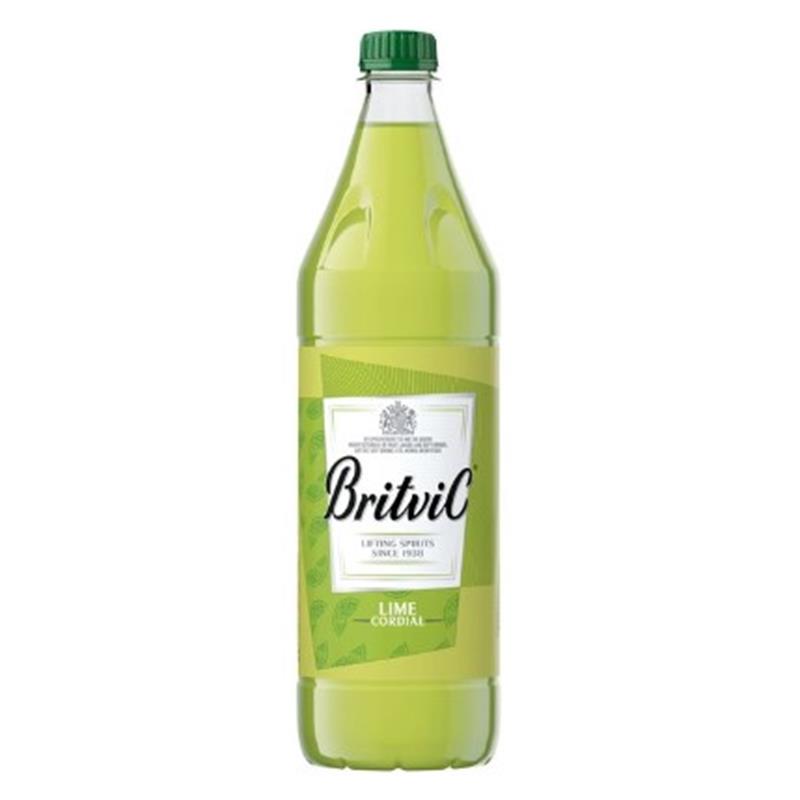 BRITVIC LIME CORDIAL 1LTR