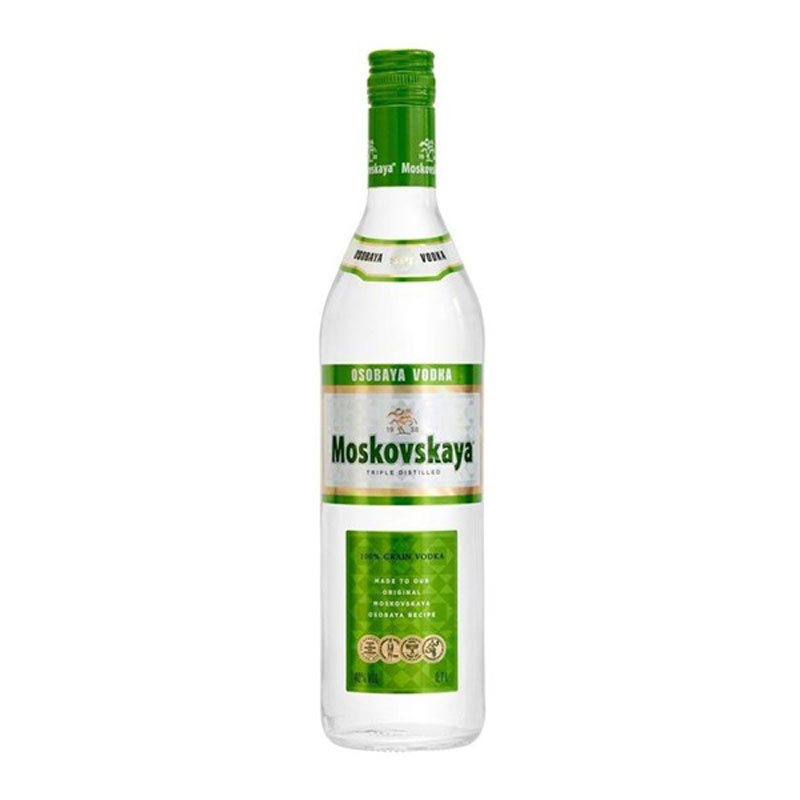 MOSKOVSKAYA VODKA 38% 70CL