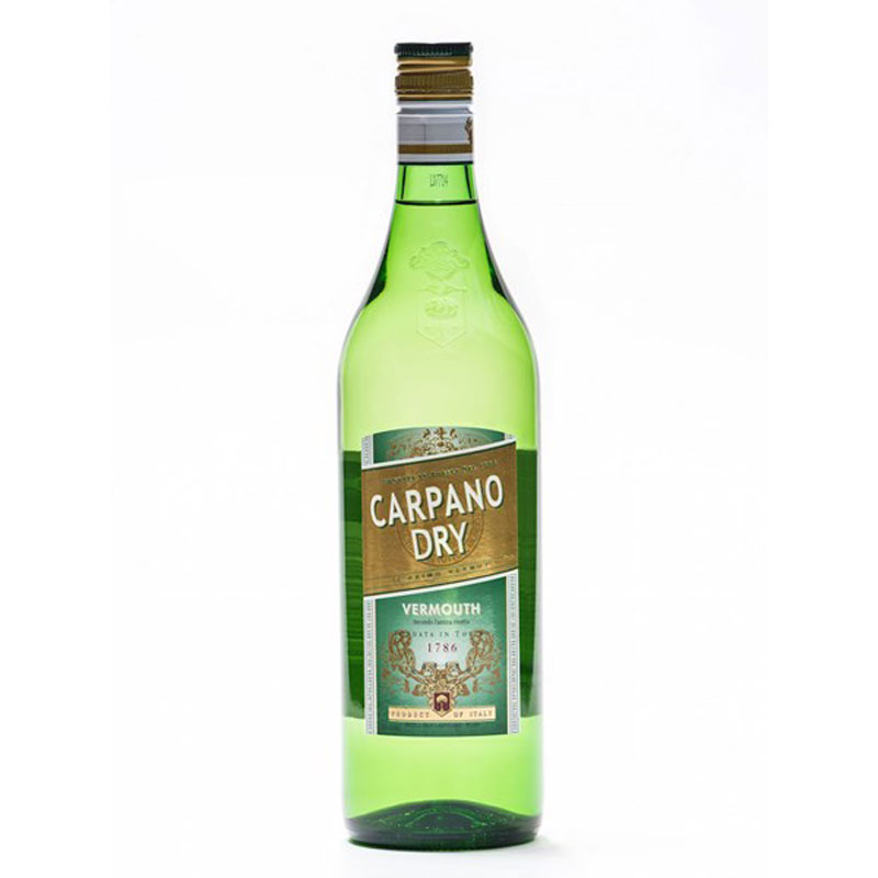 CARPANO DRY VERMOUTH 18% LTR