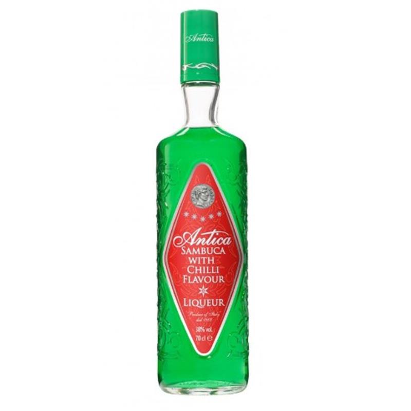 ANTICA CHILLI  FLAVOURED SAMBUCA 38% 70CL