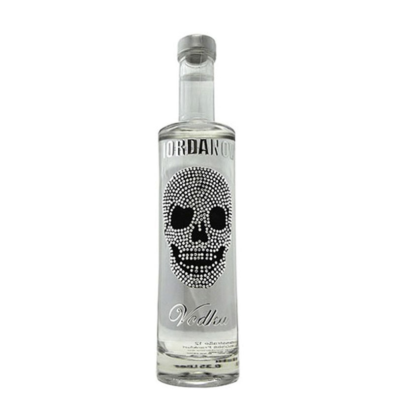 IORDANOV SKULL VODKA - SILVER 40% 70CL