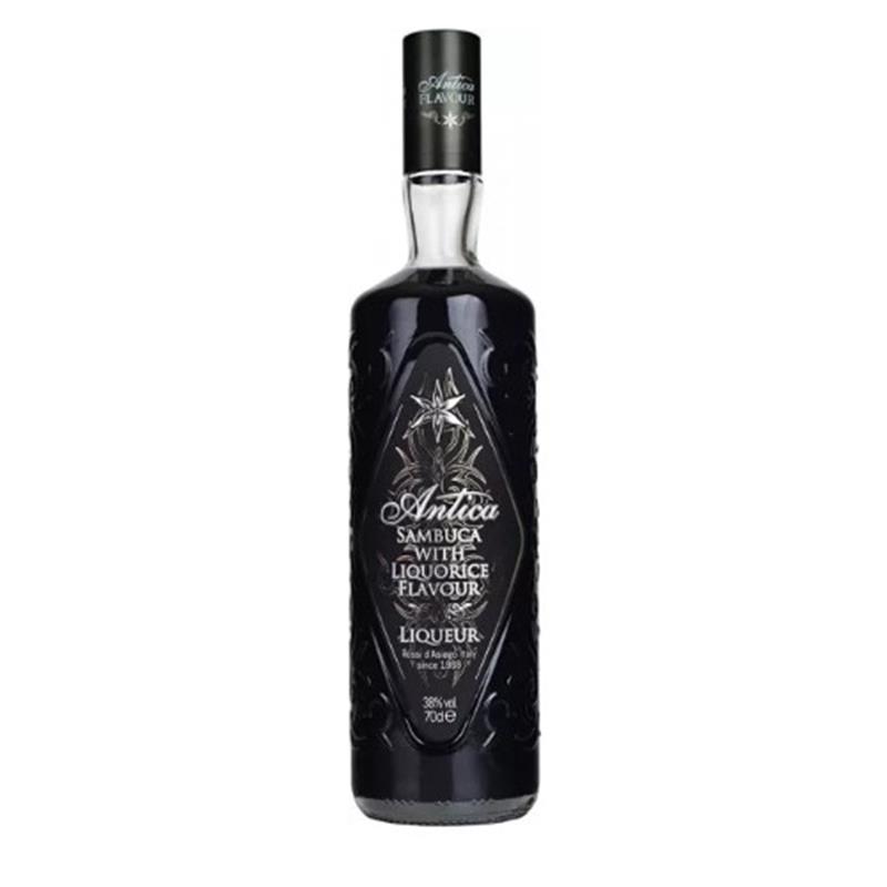 ANTICA BLACK SAMBUCA 38% 70CL