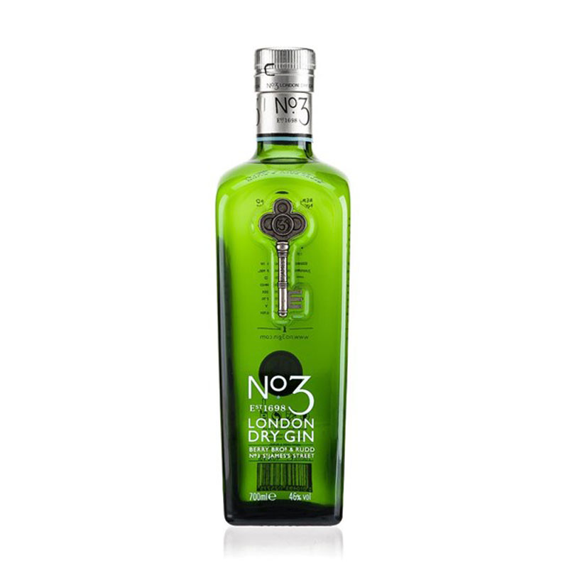 NO 3 LONDON DRY GIN 46% 70CL