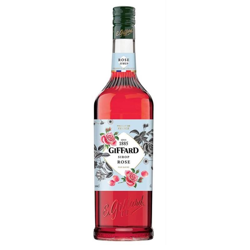 GIFFARD ROSE SYRUP LTR