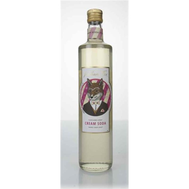 WILLIAM FOX CREAM SODA SYRUP 750ML