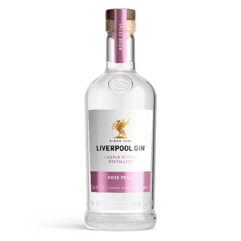 LIVERPOOL ROSE PETAL GIN 43% 70CL ORGANIC