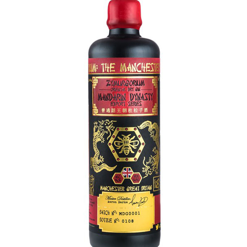ZYMURGORIUM MANDARIN DYNASTY GIN 40% 50CL BOTTLE