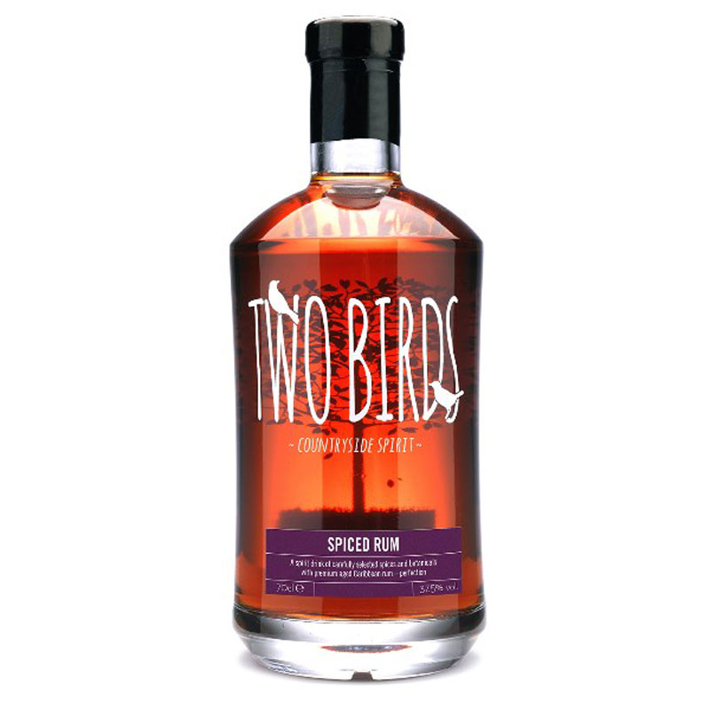 TWO BIRDS SPICED RUM 37.5% 70CL