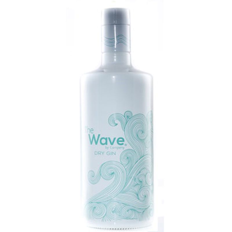 THE WAVE DRY GIN 40% 70CL