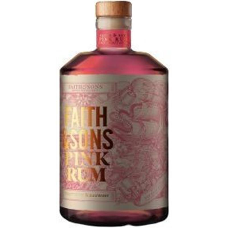 FAITH & SONS PINK RUM 37.5% 50CL