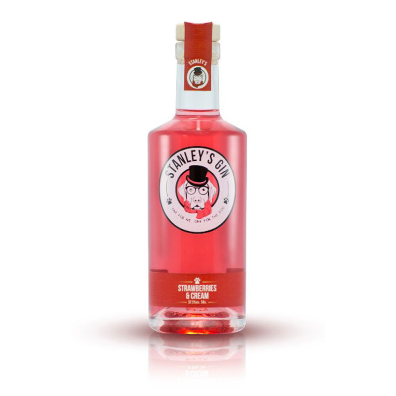 STANLEY'S STRAWBERRY AND CREAM GIN 37.5% 50CL