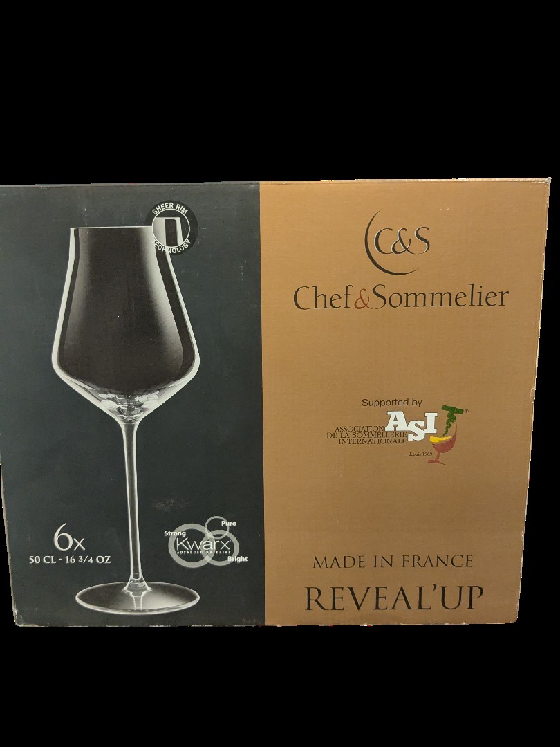 WINE GLASS REVEAL LUXURY 16 3/4OZ 6PK