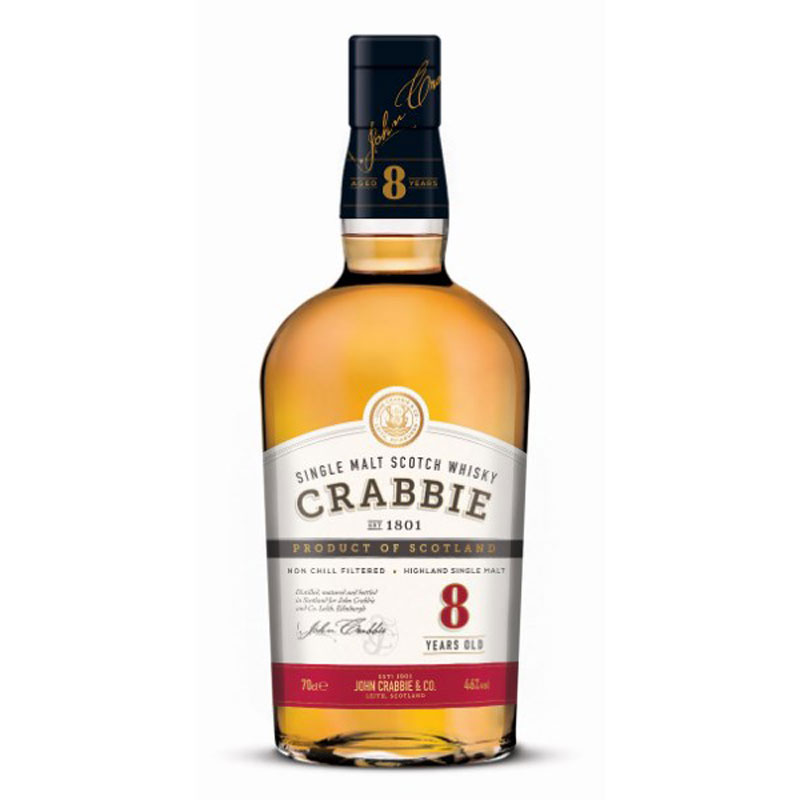 CRABBIES 8 YEAR OLD WHISKY 46% 70CL