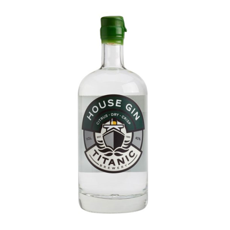 TITANIC HOUSE GIN 40% 70CL