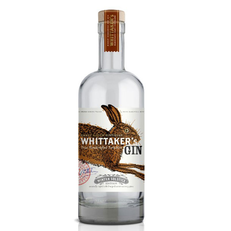 WHITTAKERS WINTER SOLSTICE GIN 42% 70CL