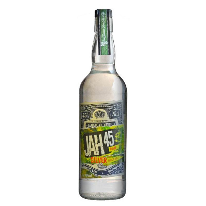 JAH 45 SILVER RUM 40% 70CL
