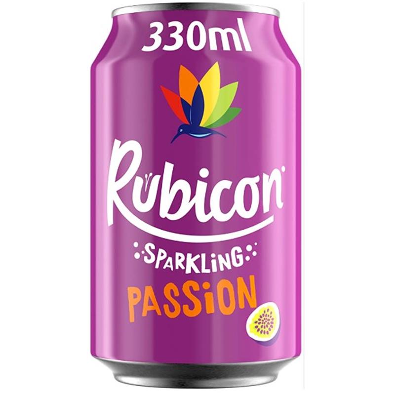 RUBICON PASSIONFRUIT CAN 24 x 300ML