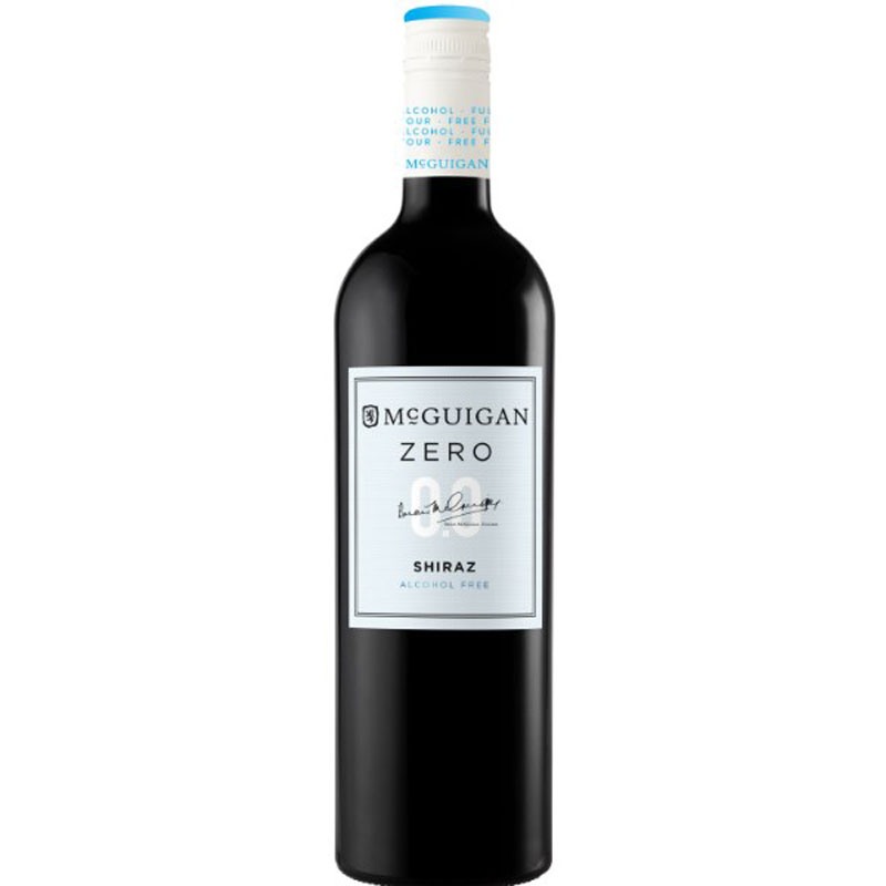 McGUIGANS ZERO SHIRAZ WINE 0% 75CL