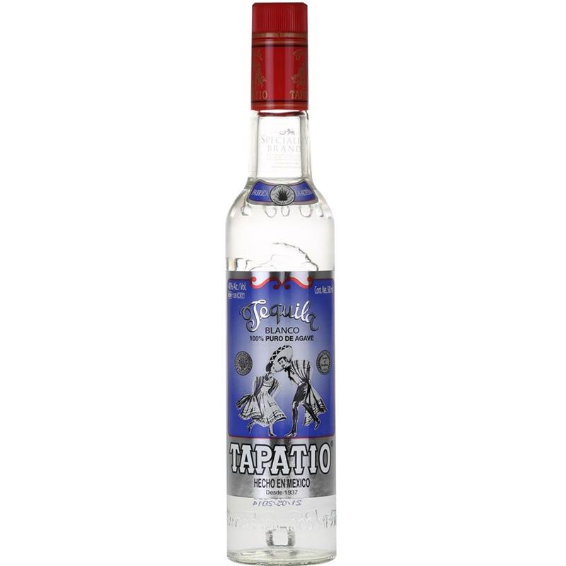 TAPATIO BLANCO TEQUILA 40% 50CL