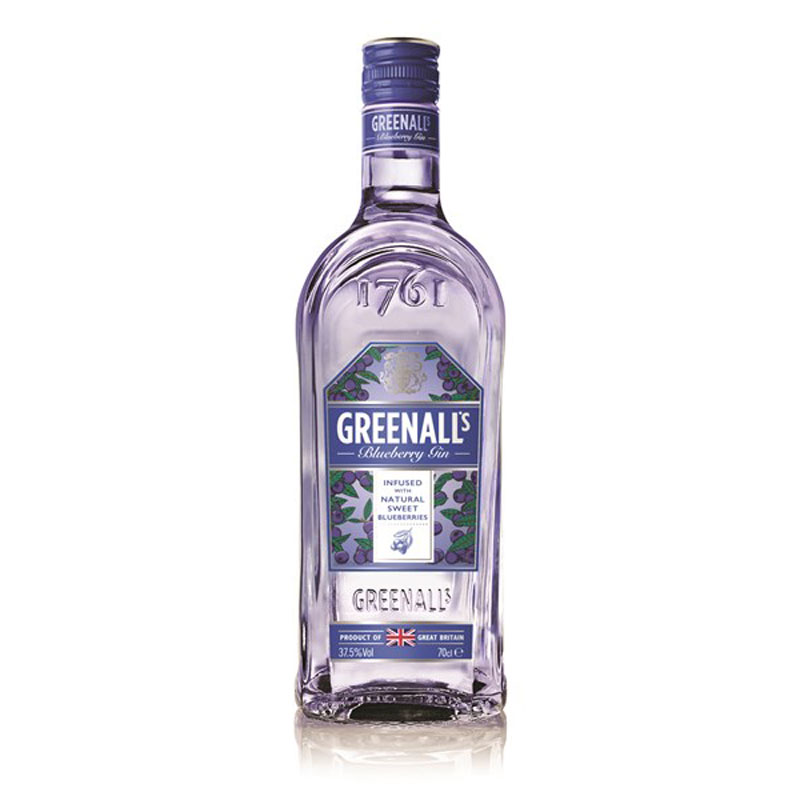 GREENALL'S BLUEBERRY GIN 37.5% 70CL