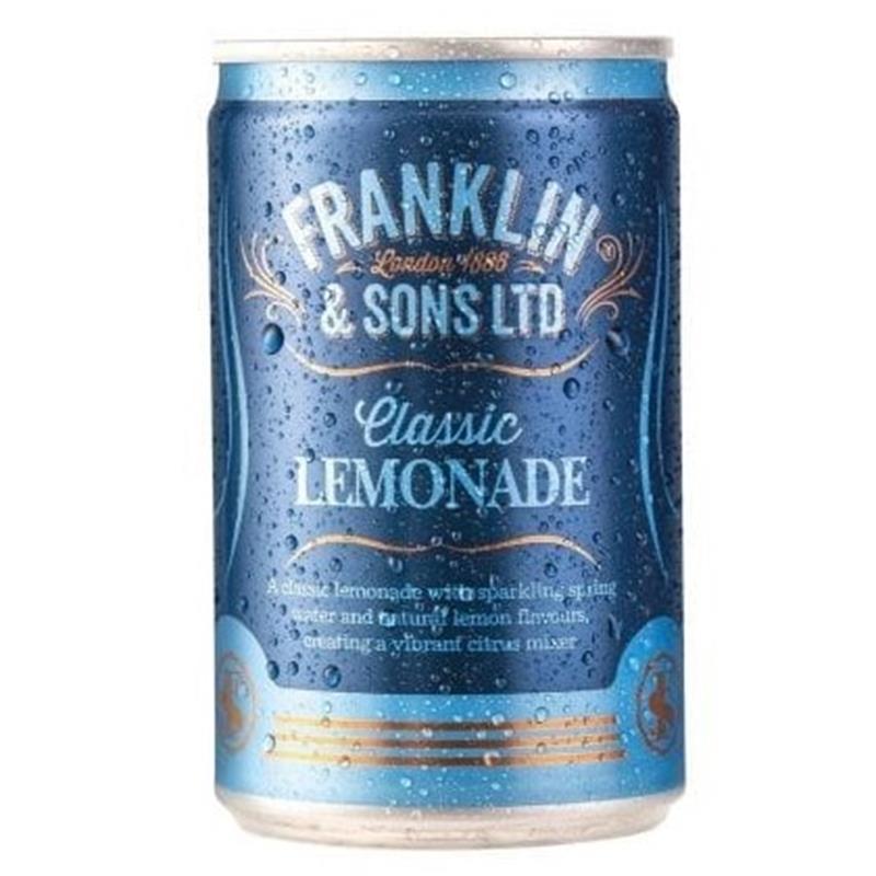 FRANKLINS LEMONADE CAN 24 x 150ML