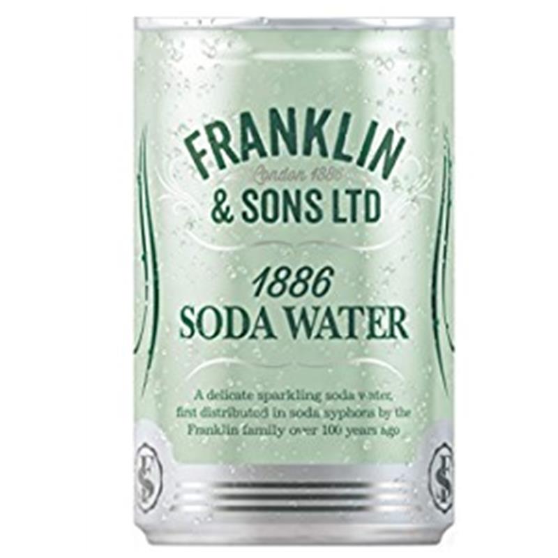 FRANKLINS SODA CAN 24 x 150ML