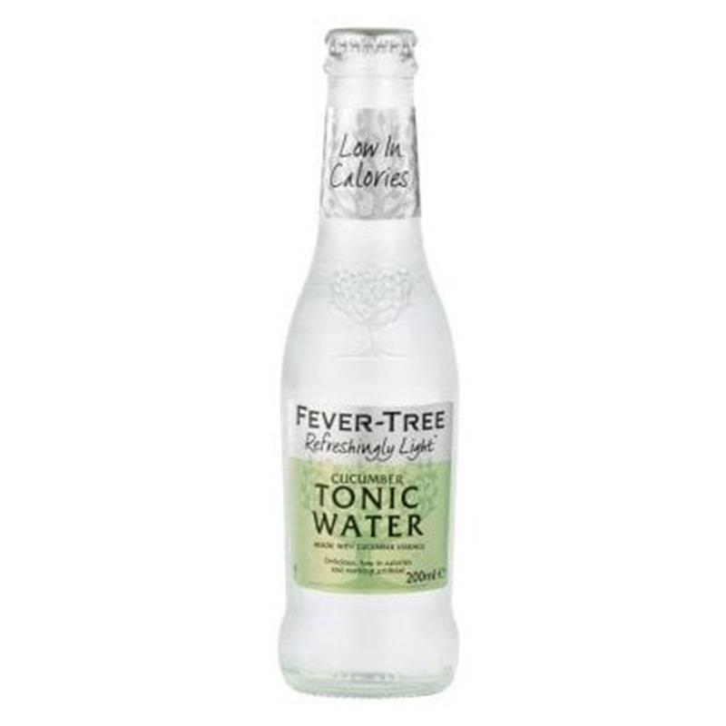 FEVER TREE CUCUMBER LIGHT 24 x 200ML BOTTLE