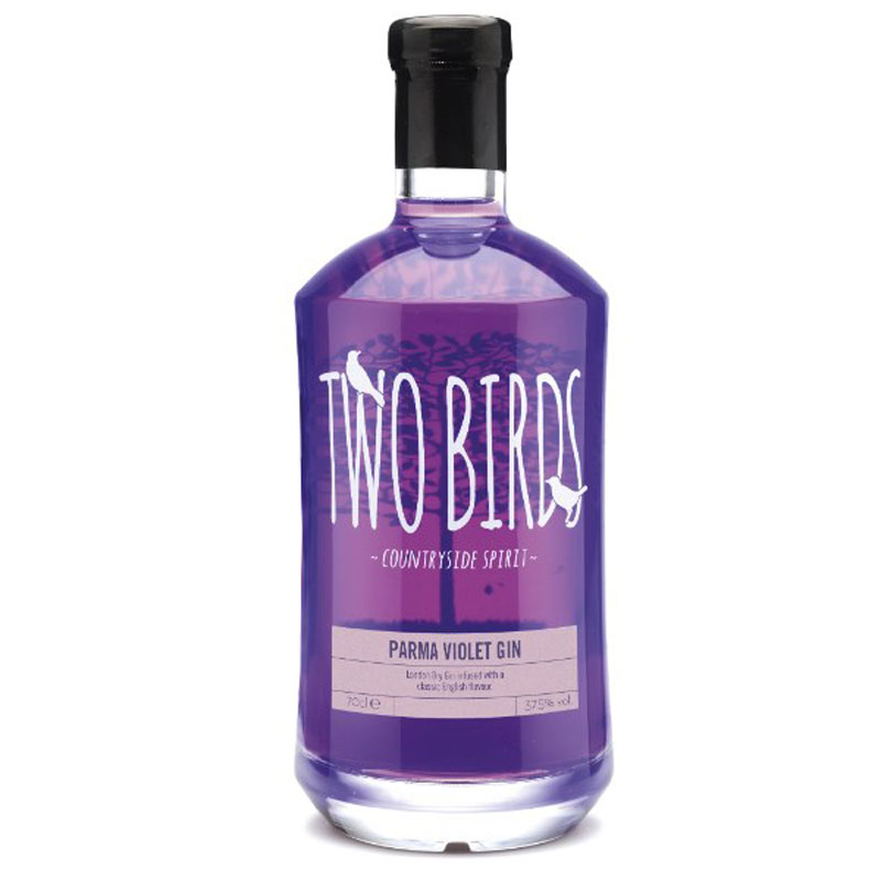 TWO BIRDS PARMA VIOLET GIN 37.5% 70CL