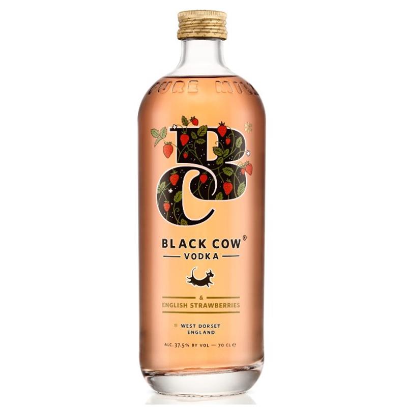 BLACK COW STRAWBERRY VODKA 37.5% 70CL